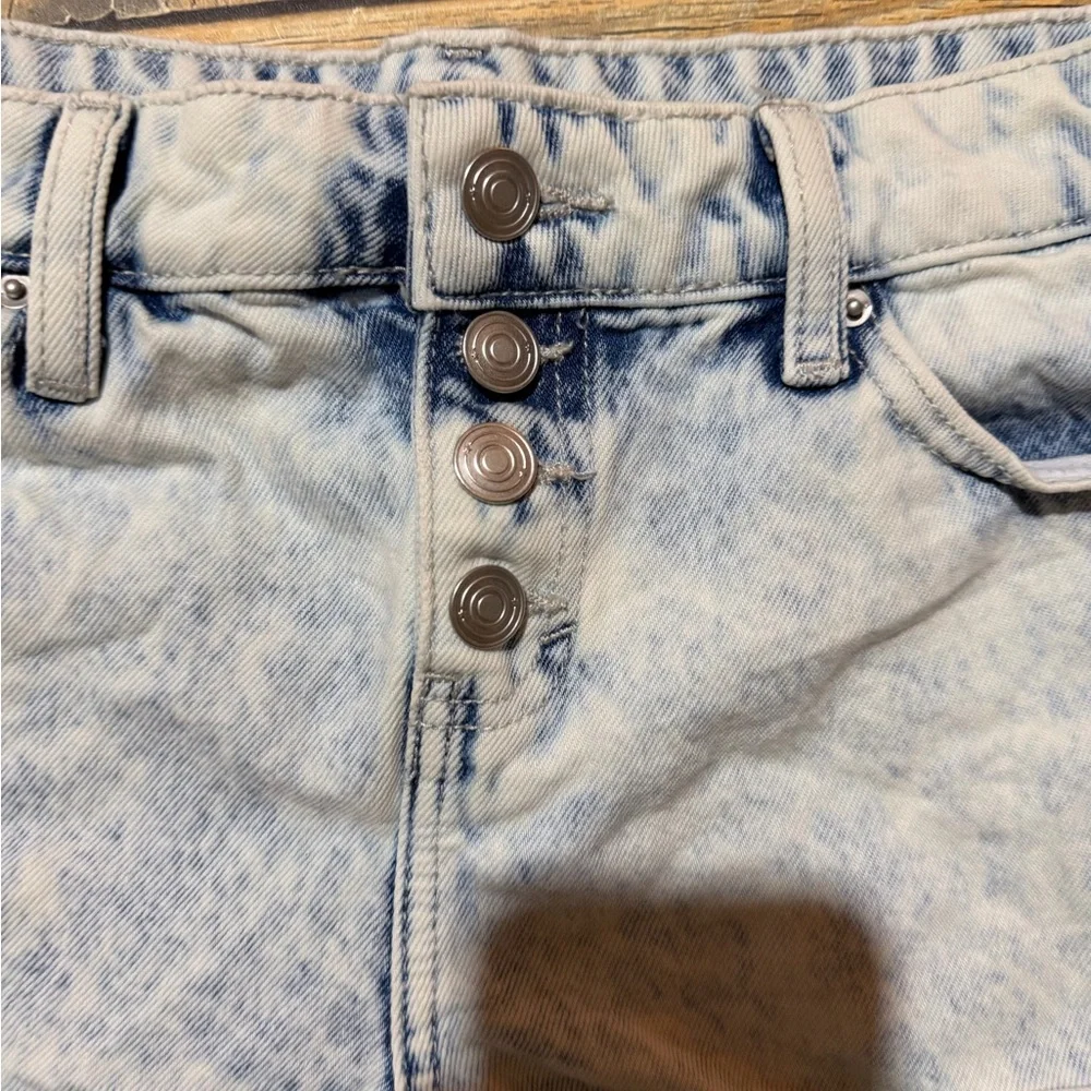 No Boundaries‎ Light Blue Denim Jean Shorts
